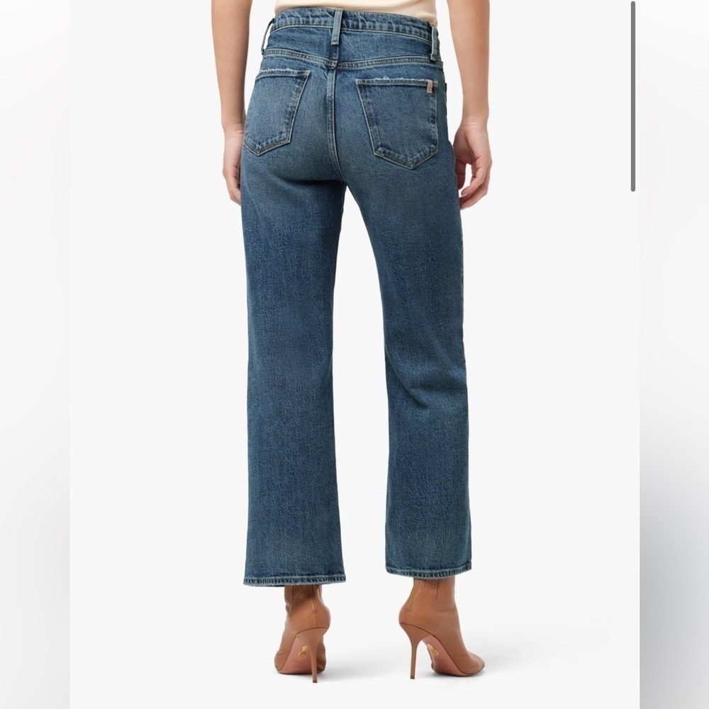 Joe's Jeans The Blake: Piazza Grind Wide Leg High Rise Crop - Picture 3 of 10